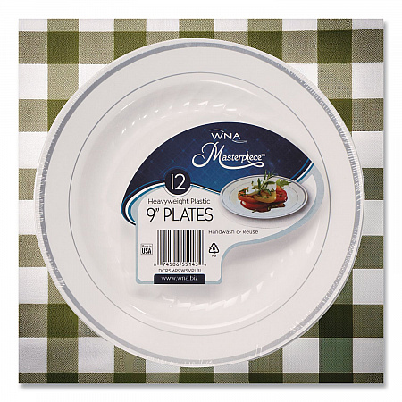 Masterpiece Plastic Plates, 9