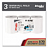 X70 Cloths, Center-Pull, 9.8 x 12.2, White, 275/Roll, 3 Rolls/Carton (41702)