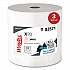 X70 Wipers in a Bucket Refills, No Bucket, 13 x 10, Unscented, White, 220/Rolls, 3 Rolls/Carton (83571)