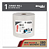 Power Clean X80 Heavy Duty Cloths, Jumbo Roll, 12.4 x 12.2, White, 455/Roll (41025)