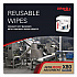 Power Clean X80 Heavy Duty Cloths, 1/4 Fold, 12.5 x 12, White, 50/Box, 4 Boxes/Carton (41026)