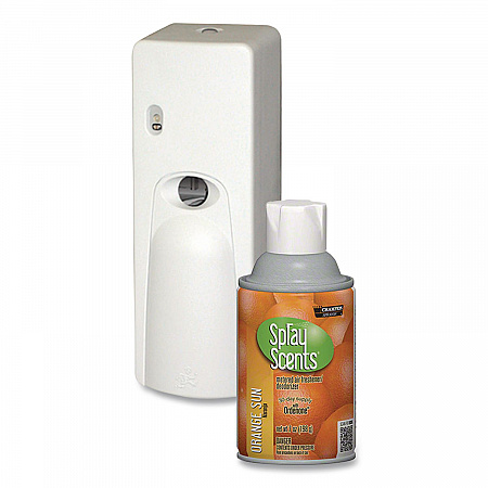 Champion Sprayon SPRAYScents Metered Air Freshener Refill, Orange Sun, 7 oz Aerosol Spray 12/Carton (5182)