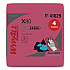 Power Clean X80 Heavy Duty Cloths, 12.5 x 12, Red, 50/Box, 4 Boxes/Carton (41029)