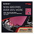 Power Clean X80 Heavy Duty Cloths, 12.5 x 12, Red, 50/Box, 4 Boxes/Carton (41029)