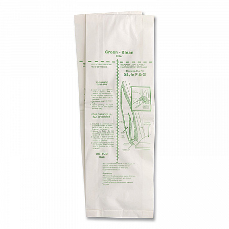 GK-F-and-G-10 Replacement Bag, 10 Bags/Pack, 10 Packs/Carton (GKFG10)