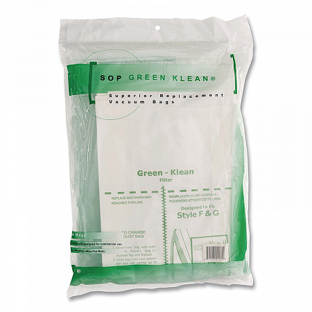 GK-F-and-G-10 Replacement Bag, 10 Bags/Pack, 10 Packs/Carton (GKFG10)