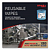 Power Clean X80 Heavy Duty Cloths, Jumbo Roll, 12.4 x 12.2, Blue, 455/Roll (41043)