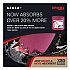 Power Clean X80 Heavy Duty Cloths, Jumbo Roll, Perforated,12.4 x 12.2, Red, 455 Wipers/Roll (41055)