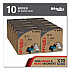 X70 Cloths, POP-UP Box, 9.13 x 16.8, Blue, 96/Box, 10 Boxes/Carton (41412)