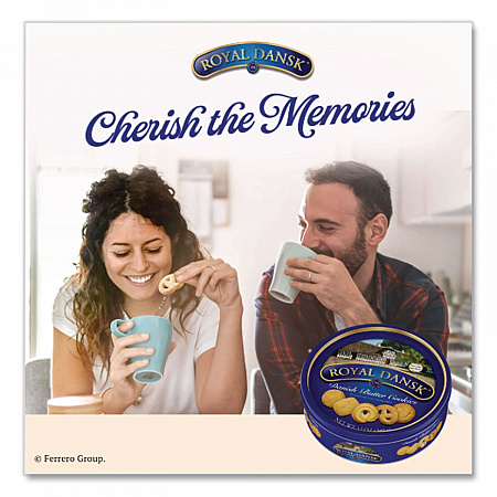 Cookies, Danish Butter, 12 oz Tin (53005)