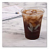 Bare Eco-Forward RPET Cold Cups, 16 oz to 18 oz, Plastic, Leaf Design, 50/Pack (RTP16DBAREPK)