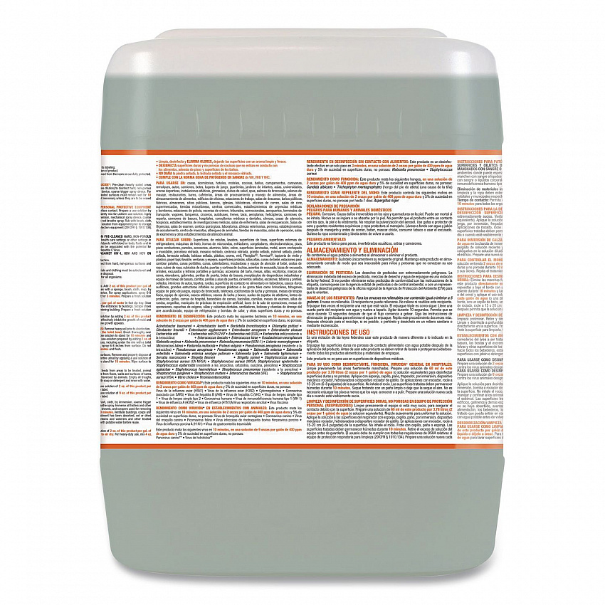 d Pro 3 Plus Antibacterial Concentrate, Herbal Scent, 5 gal Pail (3301005)