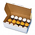 White One-Piece Non-Window Bakery Boxes, 1/4-Sheet Cake Box, 14 x 10 x 4, White, Paper, 100/Carton (1025)