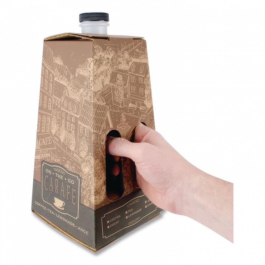 On-the-Go Carafe, 96 oz, Multicolor, 16/Carton (0196)