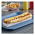 Footlong Hot Dog Tray, 10.25 x 1.5 x 1.25, White, Paper, 500/Carton (0711)