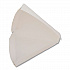 White Pizza Clamshells, 9.25 x 9 x 1.69, White, Paper, 400/Carton (0719)