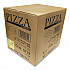 White Pizza Clamshells, 9.25 x 9 x 1.69, White, Paper, 400/Carton (0719)