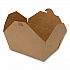 ChampPak Carryout Boxes, #1, 4.38 x 3.5 x 2.5, Brown, Paper, 450/Carton (0731)