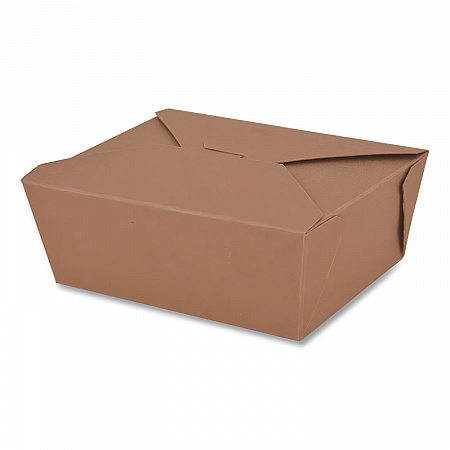 ChampPak Carryout Boxes, #1, 4.38 x 3.5 x 2.5, Brown, Paper, 450/Carton (0731)