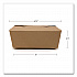 ChampPak Carryout Boxes, #3, 7.75 x 5.5 x 2.5, Brown, Paper, 200/Carton (0733)
