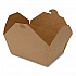 ChampPak Carryout Boxes, #4, 7.75 x 5.5 x 3.5, Brown, Paper, 160/Carton (0734)