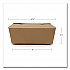 ChampPak Carryout Boxes, #4, 7.75 x 5.5 x 3.5, Brown, Paper, 160/Carton (0734)