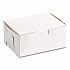 White One-Piece Non-Window Bakery Boxes, 6 x 6 x 3, White, Paper, 250/Carton (0905)