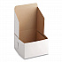 White One-Piece Non-Window Bakery Boxes, 6 x 6 x 4, White, Paper, 250/Bundle (0909)