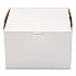 White One-Piece Non-Window Bakery Boxes, 8 x 8 x 4, White, Paper, 250/Carton (0941)