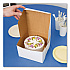 White One-Piece Non-Window Bakery Boxes, 8 x 8 x 4, White, Paper, 250/Carton (0941)