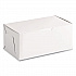 White One-Piece Non-Window Bakery Boxes, 4 x 9 x 5, White, Paper, 250/Carton (0949)