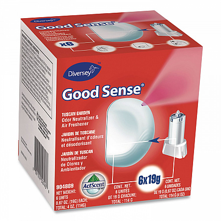 Good Sense Automatic Spray System, Tuscan Garden, 0.67 oz Cartridge, 12/Carton (101109732)