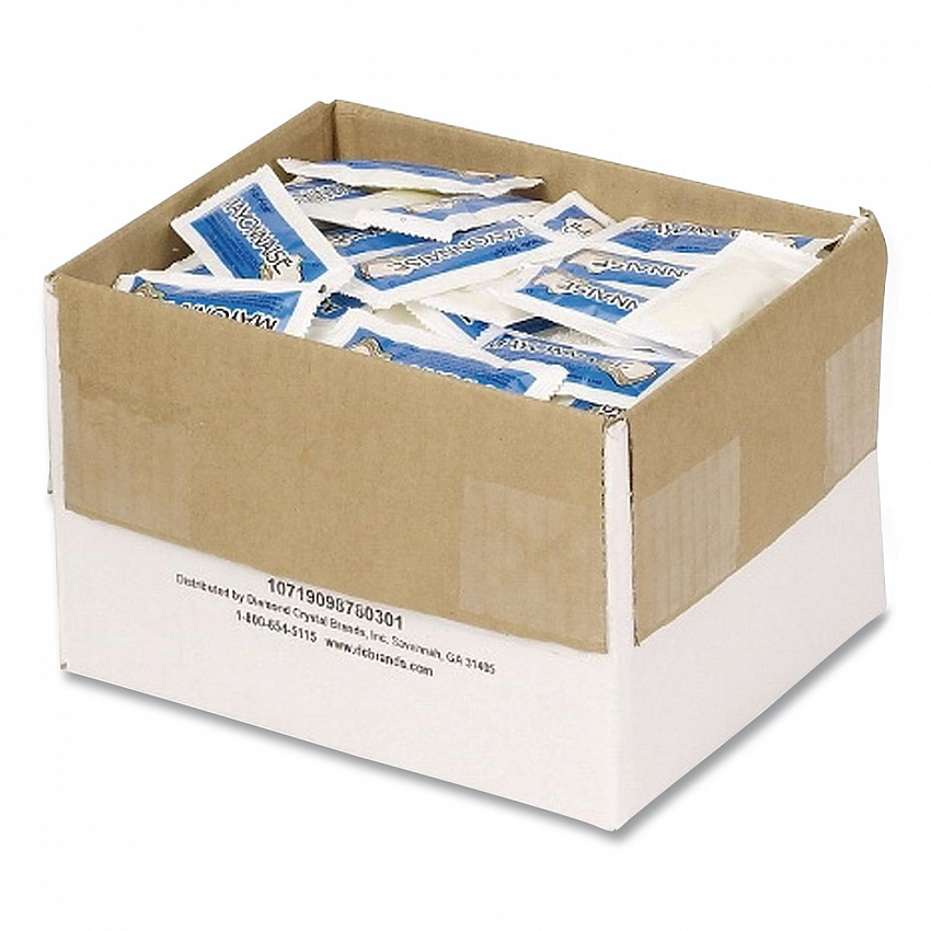Condiment Packets, Mayonnaise, 0.32 oz Packet, 200/Carton (80005)