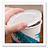 Straw-Slot Cold Cup Lids, Identification Buttons, Fits 10 oz Cold Cups, Plastic, Translucent, 2,000/Carton (L10BLN)