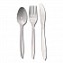 Reliance Mediumweight Cutlery Kit, Fork/Knife/Spoon, Plastic, White, 500/Carton (RSW7Z)
