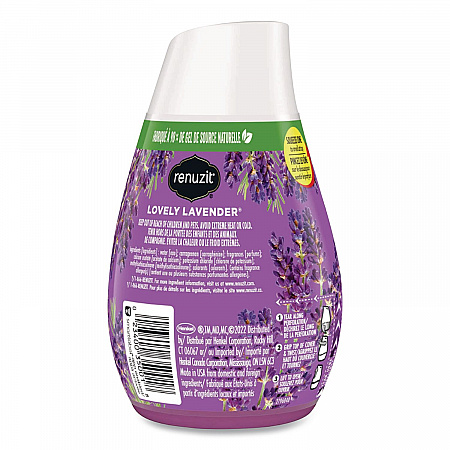 Adjustables Air Freshener, Lovely Lavender, 7 oz Cone, 12/Carton (43133CT)