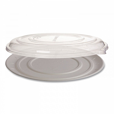 100% Recycled Content Pizza Tray Lids, 16 x 16 x 0.2, Clear, Plastic, 50/Carton (EPSCPTR16LID)