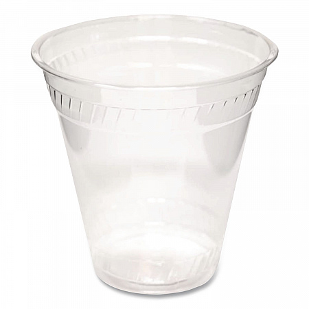 Greenware Cold Drink Cups, Squat, 12 oz to 14 oz, Sugarcane, Clear, 1,000/Carton (GC12S)