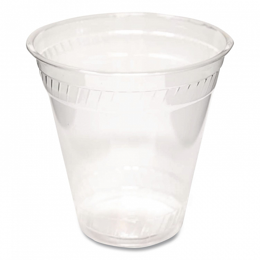 Kal-Clear PET Cold Drink Cups, Squat, 12 oz to 14 oz, Plastic, Clear, 50/Sleeve, 20 Sleeves/Carton (KC1214)