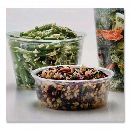 Microwavable Deli Containers, 16 oz, 4.6