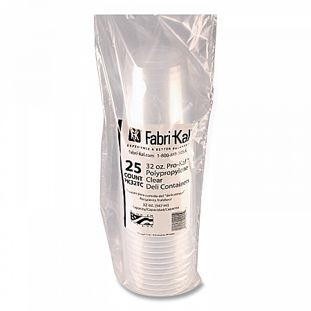 Microwavable Deli Containers, 32 oz, 4.6