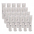 Portion Cup Lids, Fits 1.5 oz to 2.5 oz Portion Cups, Plastic, Clear, 125/Sleeve, 20 Sleeves/Carton (XL250PC)