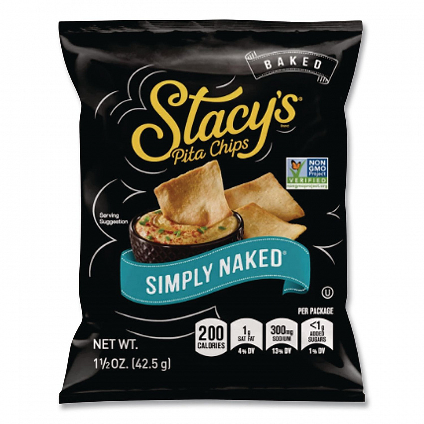Pita Chips, Original, 1.5 oz Bag, 24/Carton (52546)