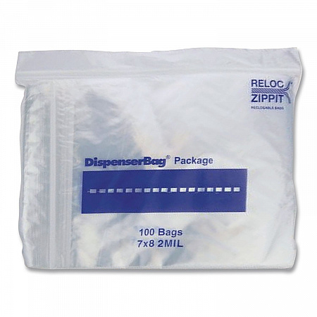 Plastic Zipper Bags, 32 oz, 7