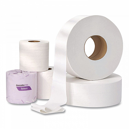 Select Standard Bath Tissue, Septic Safe, 2-Ply, White, 4 x 3.19, 500 Sheets/Roll, 96 Rolls/Carton (B040)