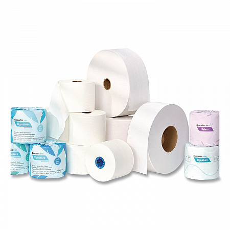 Select Standard Bath Tissue, Septic Safe, 2-Ply, White, 4 x 3.19, 500 Sheets/Roll, 96 Rolls/Carton (B040)