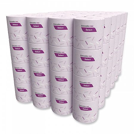 Select Standard Bath Tissue, Septic Safe, 2-Ply, White, 4 x 3.19, 500 Sheets/Roll, 96 Rolls/Carton (B040)