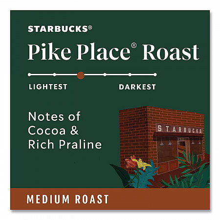 Pike Place Coffee K-Cups Pack, 24/Box (011111156)