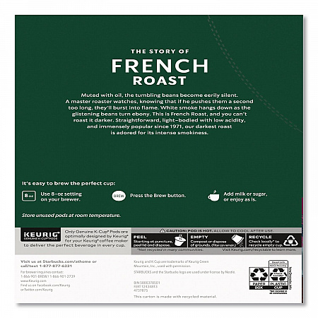 French Roast K-Cups, 96/Carton (011111158CT)