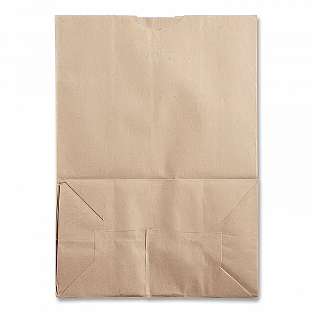 Grocery Paper Bags, 1/6 BBL Size, Extra Heavy-Duty, 75# Basis Weight, 12